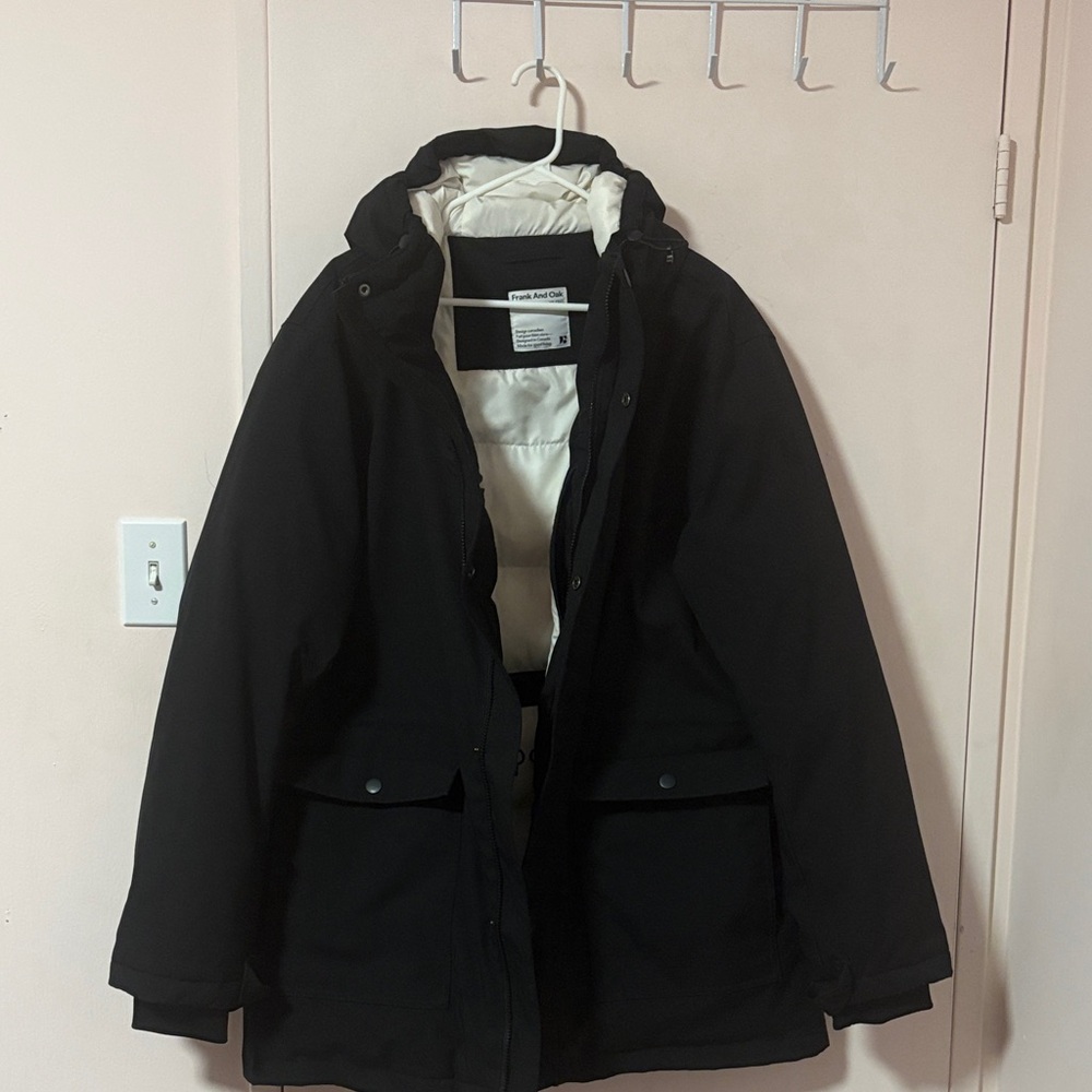 Frank & Oak Black Performance Jacket